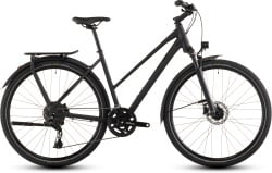BICICLETA CUBE KATHMANDU PRO TRAPEZE COAL BLACK