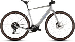 BICICLETA ELECTRICA CUBE NULANE HYBRID C:62 RACE 400X SLEEKGREY PRISM - Img 4