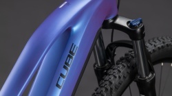 BICICLETA ELECTRICA CUBE REACTION HYBRID ONE 600 TRAPEZE BLUEIRIS REFLECT - Img 12