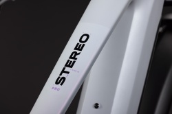 BICICLETA ELECTRICA CUBE STEREO HYBRID ONE22 PRO 800 FE FOGGREY SPARKLEROSE 2027 cadru L (20") - roti 29 - Img 3