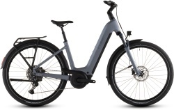 BICICLETA ELECTRICA CUBE TOURING HYBRID PRO 800 EASY ENTRY PEARLGREY GREY - Img 4