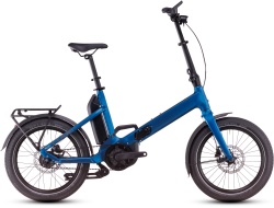 Bicicleta Electrica Hardtail CUBE Fold Hybrid Comfort 500 electricblue´n´reflex