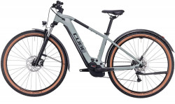 Bicicleta electrica Hardtail CUBE Reaction Hybrid Performance 625 Allroad Swampgrey'n'Black