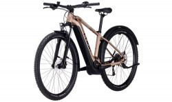 Bicicleta electrica Hardtail CUBE Reaction Hybrid Performance 625 Allroad Metallicbrown'n'Orange