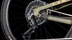 Bicicleta MTB Full Suspension CUBE Stereo ONE55 C62 TM 29 dustyolive´n´gold