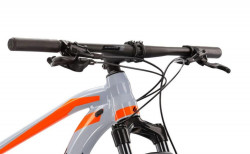 Bicicleta MTB Full Suspension KROSS Earth 2.0 Grey Orange