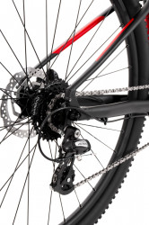 Bicicleta Rock Machine Manhattan 70-29/2 29 Negru/Gri/Rosu - Img 3