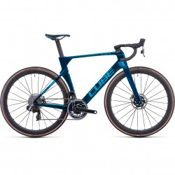 Bicicleta Sosea-Ciclocross CUBE LITENING C:68X SL Liquidblue Carbon