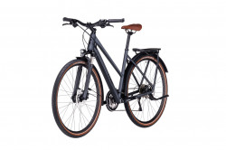 Bicicleta Trekking-Oras CUBE KATHMANDU PRO TRAPEZE Grey Black
