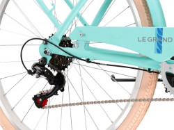 Bicicleta Trekking-Oras Le Grand Lille 1 Albastru