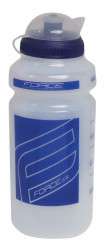 Bidon Force F 0.5l transparent/albastru