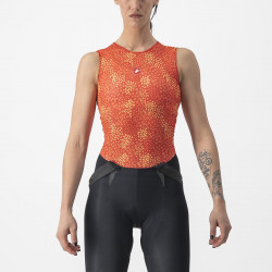Bluza de corp fara maneci Castelli Pro Mesh 4 W SL, de dama, Portocaliu, S
