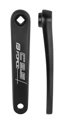 Brat pedalier stanga Force Road c9.5 Al 175mm Black