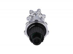 BUTUC SPATE NEWMEN FADE MTB 12X148 BOOST 6 BOLT 28H SILVER Micro Spline - Img 3