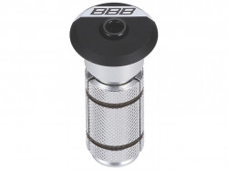 Capac si floare cuvetarie BBB PowerHead negru mat aluminu 1.1/8