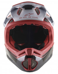Casca Alpinestars Missile PRO Cosmos Red/White/Glossy L (59-60 cm) - Img 3
