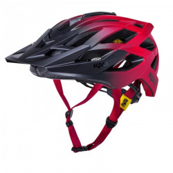 Casca Bicicleta Kali Lunati Fade Black Red