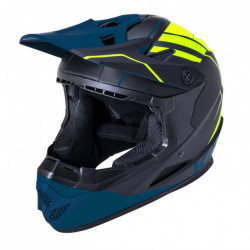 Casca Bicicleta Kali Zoka Eon Matte Black / Fluo Yellow / Teal