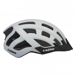 Casca bicicleta LAZER Compact DLX NET+LED White One Size