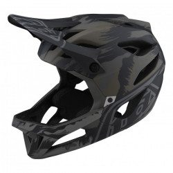 Casca Bicicleta Troy Lee Designs Stage Mips Brush Camo Military