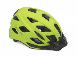 Casca Ciclism AUTHOR Pulse LED X8 58-61 cm Galben Neon