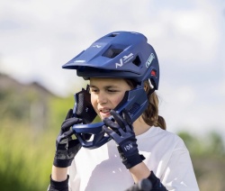 Casca copii MTB Full Face ABUS YouDrop FF Midnight Blue