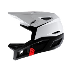 Casca Leatt MTB Gravity 4.0 Black/White S - 55-56cm - Img 3