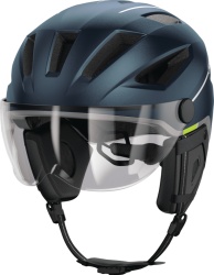 CASCA PENTRU BICICLETA ABUS PEDELEC 2.0 ACE CU LUMINA SPATE, HUSA PLOAIE SI VIZIERA FATA - Img 3