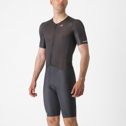 Combinezon cu maneca scurta Castelli Sanremo BTW Speed, Negru, XL - Img 3