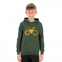 Hanorac CUBE Junior Hoody Bike Verde