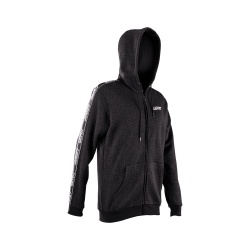 Hanorac Leatt Tech Zip-Hoodie Black L