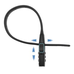Lacat antifurt eWheel EWLK027 cu cifru, negru - Img 2