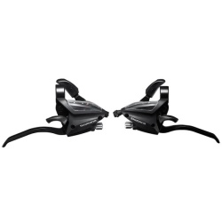 Manete frana/schimbator SHIMANO ST-EF500-4a 2x8vit v-brake