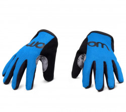 Manusi ciclism pentru copii WOOM Sky Blue Marime 7 S