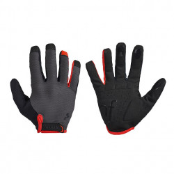 Manusi Cube Natural Fit Long Finger Grey and Red