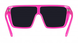 Ochelari Force Scope, lentila neagra oglinda, roz/alb - Img 4