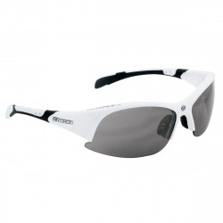 Ochelari Force Ultra albi cu lentila fumurie
