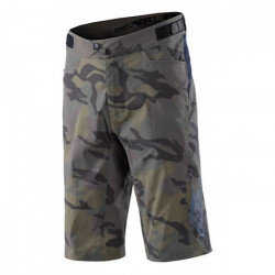 Pantaloni Scurti Bicicleta Troy Lee Designs Flowline Sheel Spray Camo Army