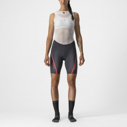 Pantaloni scurti Castelli Velocissima 3, de dama, Antracit/Roz, S