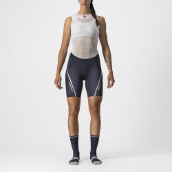 Pantaloni scurti Castelli Velocissima 3 de dama Bleumarin/Argintiu