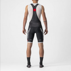 Pantaloni scurti cu bretele CASTELLI Competizione KIT Negru-Gri