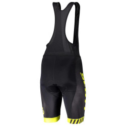 Pantaloni scurti Scott cu bretele negru-galben