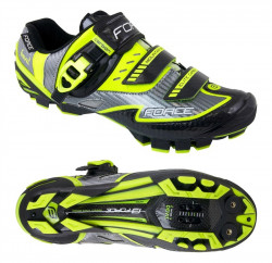 Pantofi Force MTB Carbon Devil fluo