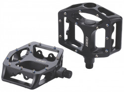 Pedale BBB BPD-32 MountainHigh aluminiu ax CroMo Negru Mat