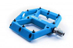 Pedale cu platforma CUBE Acid Flat C1-IB blue