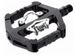 Pedale Duble Spin Bike Negru 159 x 114 mm Ax 9/16" - Img 2