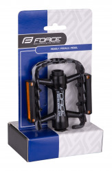 Pedale Force Edge Aluminiu, cu rulmenti, negre - Img 2