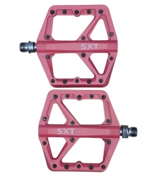 Pedale SXT N-13 Nylon-Fiber Rosu