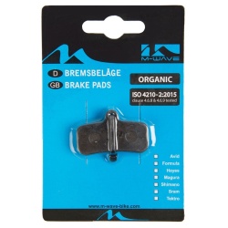 Placute Frana M-WAVE SHIMANO Organice - Img 3