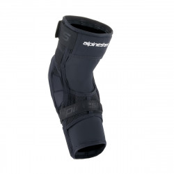 Protectii Genunchi Alpinestars A-Impact Plasma Elite Shield Knee Protector Black White S - Img 2